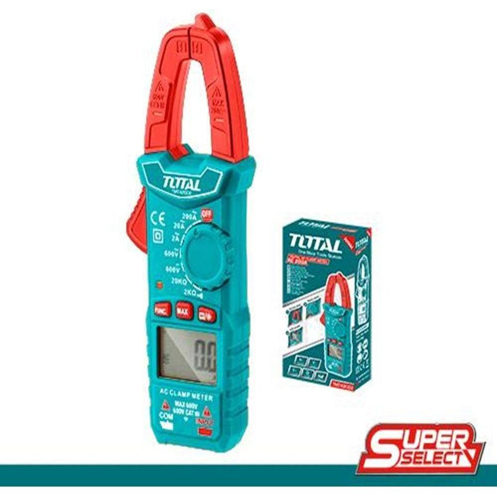 Total TMT42002 Digital AC Clamp Meter / Tester (SS) - KHM Megatools Corp. Total TMT42002 Digital AC Clamp Meter / Tester (SS) - KHM Megatools Corp.
